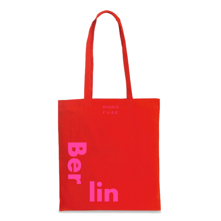 Tragetasche BER_LIN rot