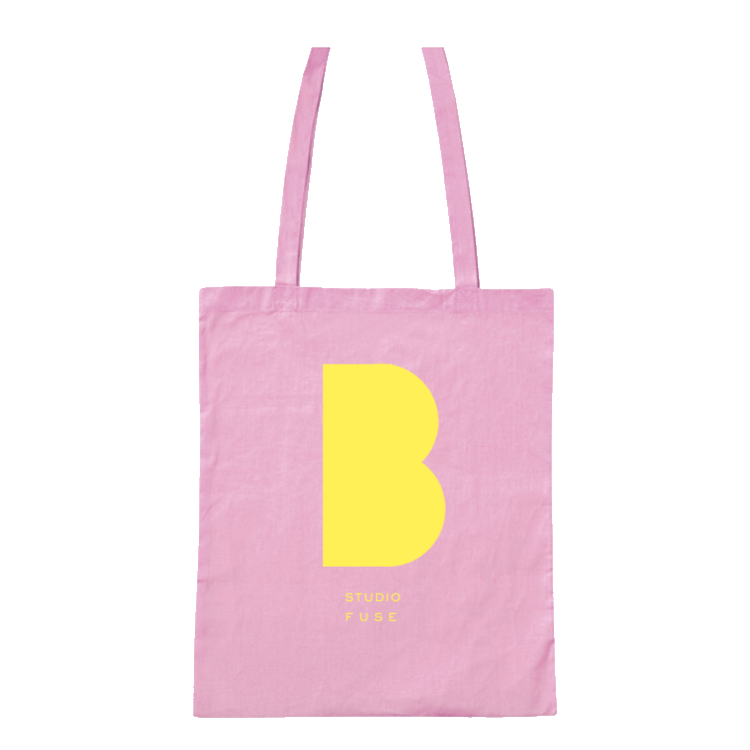 Tragetasche Dickes B, rosa