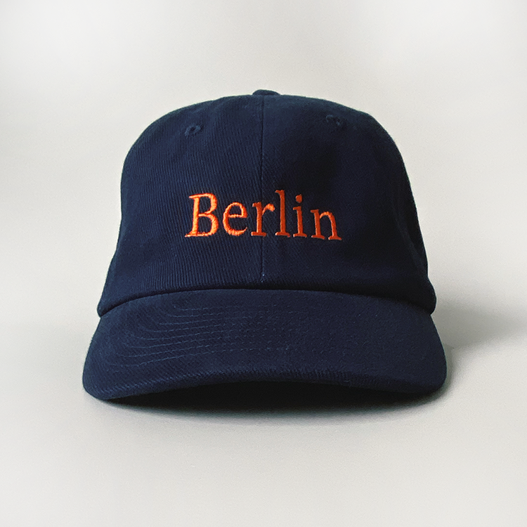 Cap Klassisch Berlin, blau